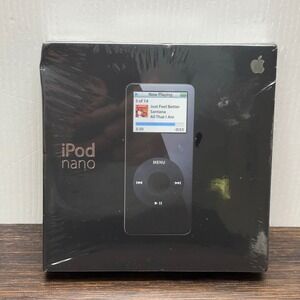 Apple iPod nano 1st Gen 1GB Black MA352LL/A Model A1137 Factory Sealed New